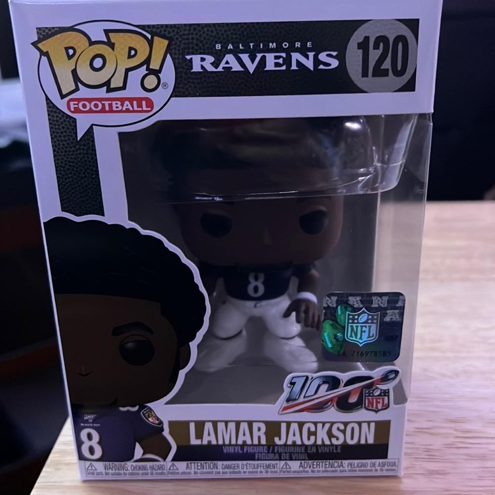 Lamar Jackson funko pop